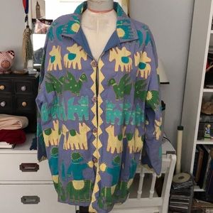 Super fun April Cornell cotton jacket